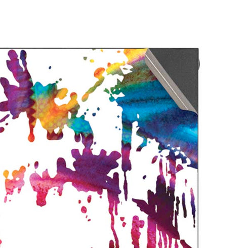 Chromatic Splatter White XBox Series X Digital Edition Console Skin